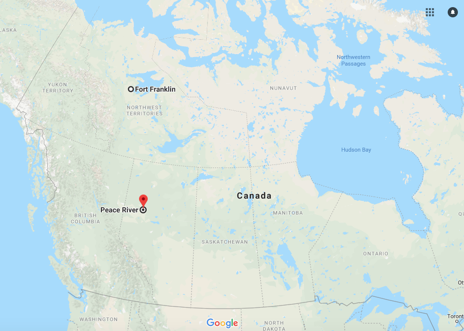 fort franklin & peace river